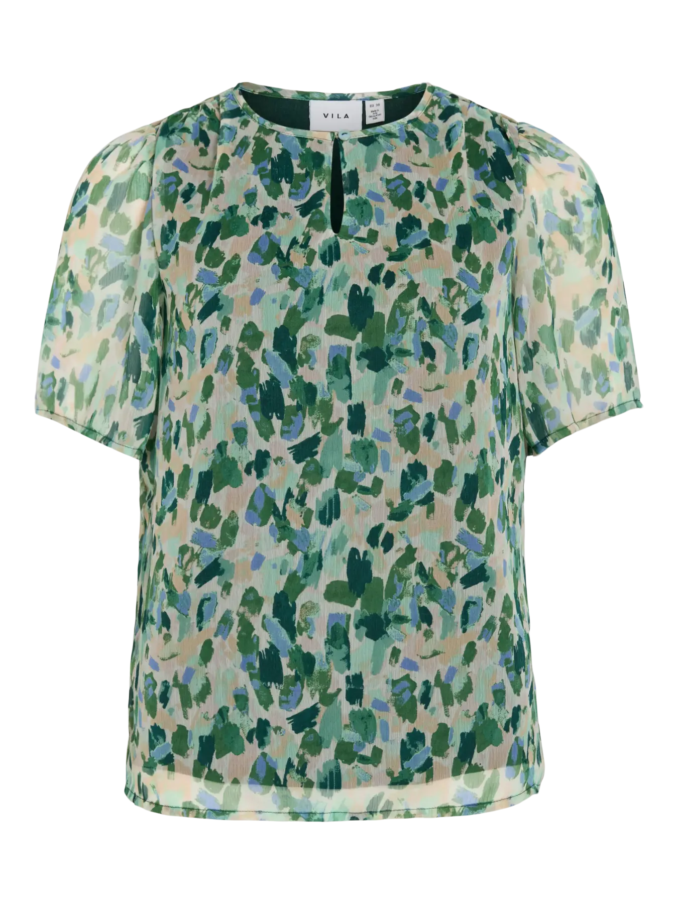 VIEMMA S/S O-NECK TOP