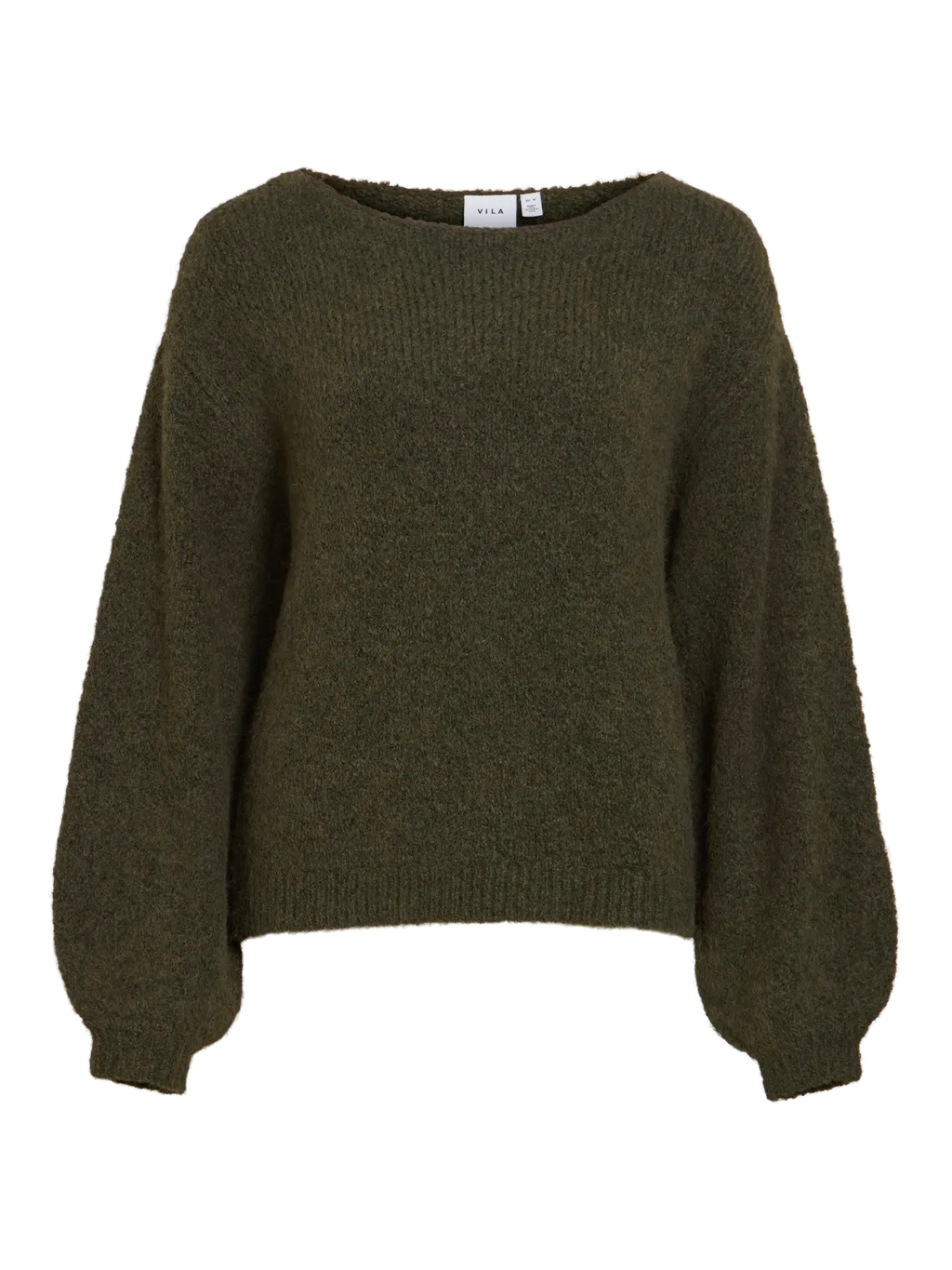 VIMARLEY L/S KNIT PULLOVER FOREST NIGHT
