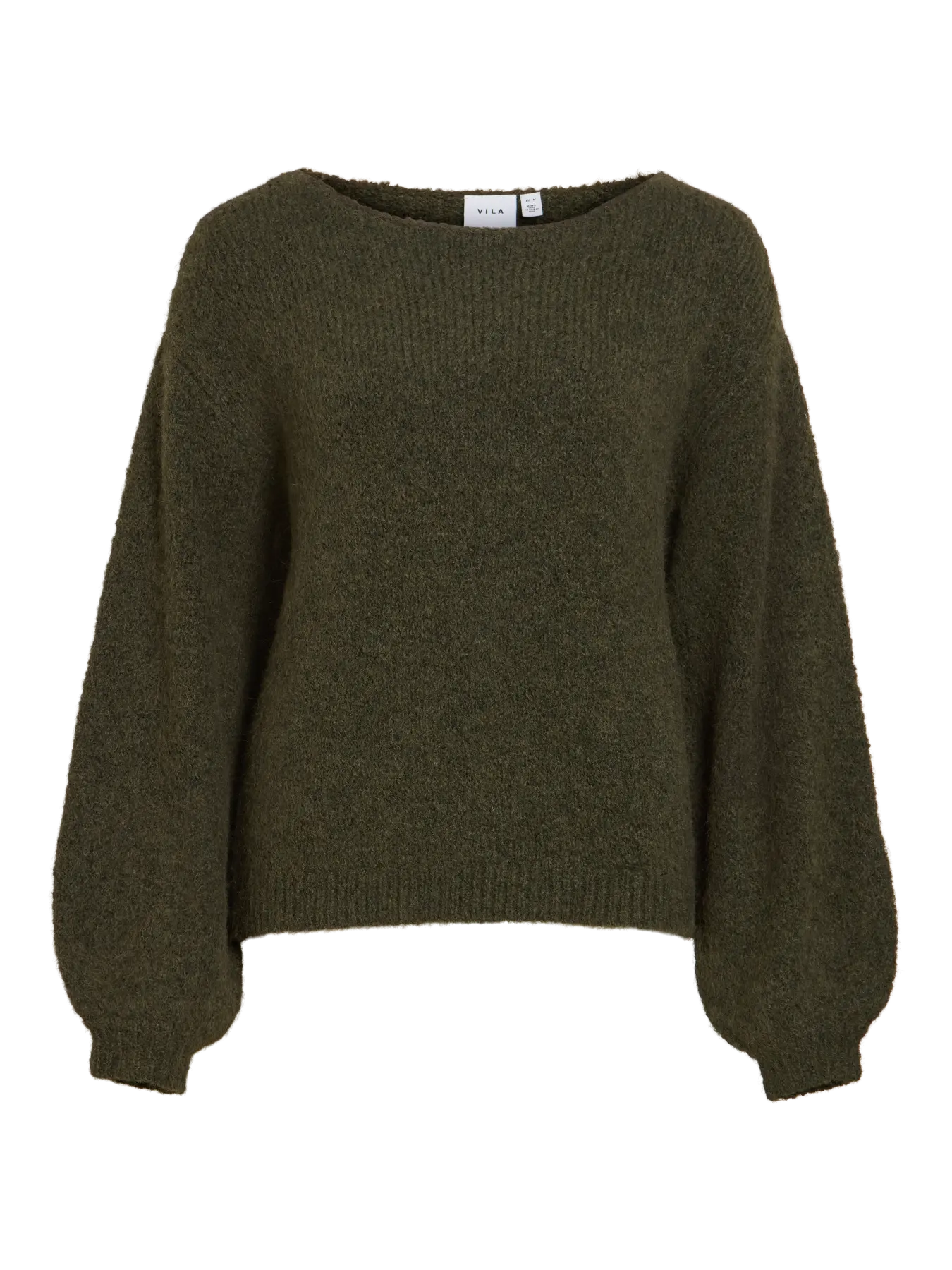 VIMARLEY L/S KNIT PULLOVER FOREST NIGHT