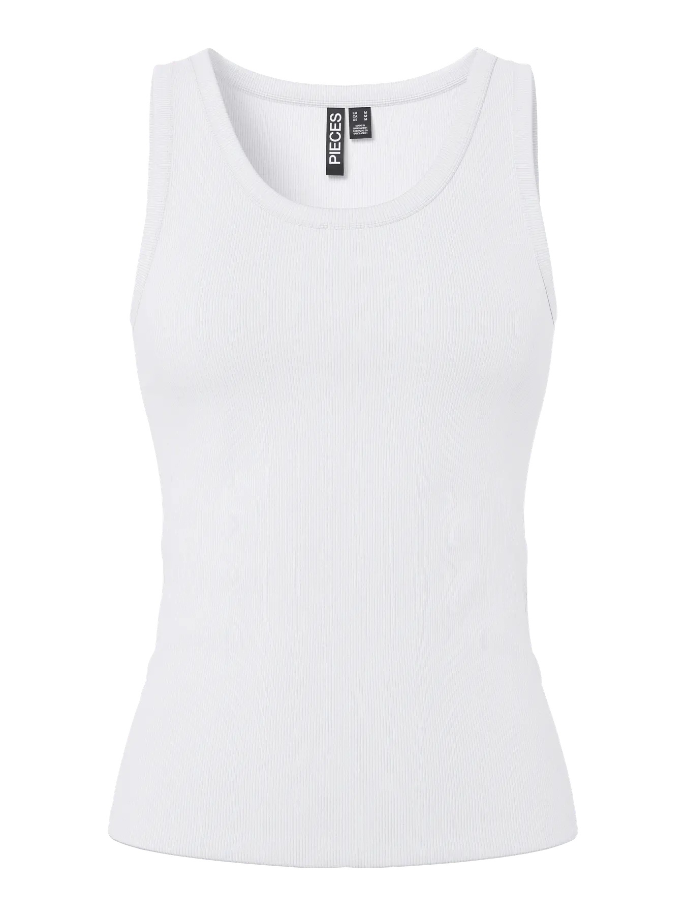 PCMAY TANK TOP BRIGHT WHITE