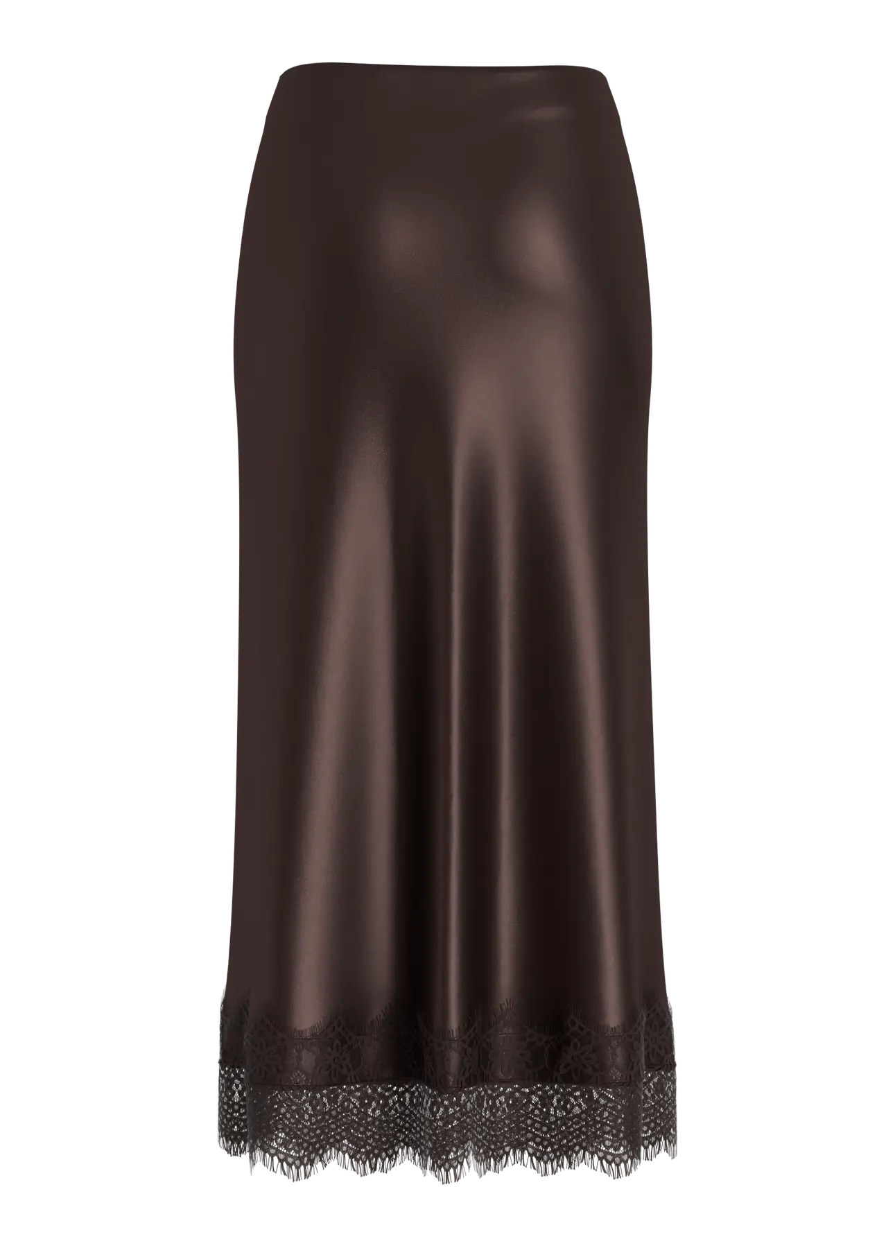 VIELLETTE HW ANKLE LACE SKIRT