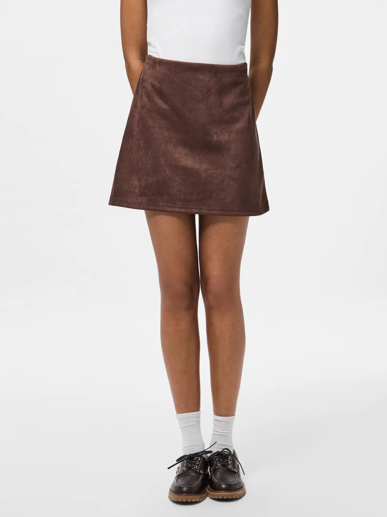 PCOBINA MW A-SHAPED SHORT SKIRT