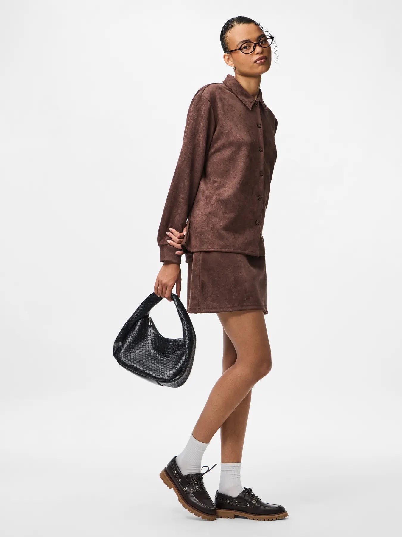 PCOBINA MW A-SHAPED SHORT SKIRT