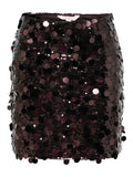 ONLJADEL SEQUINS SKIRT COFFEE BEAN