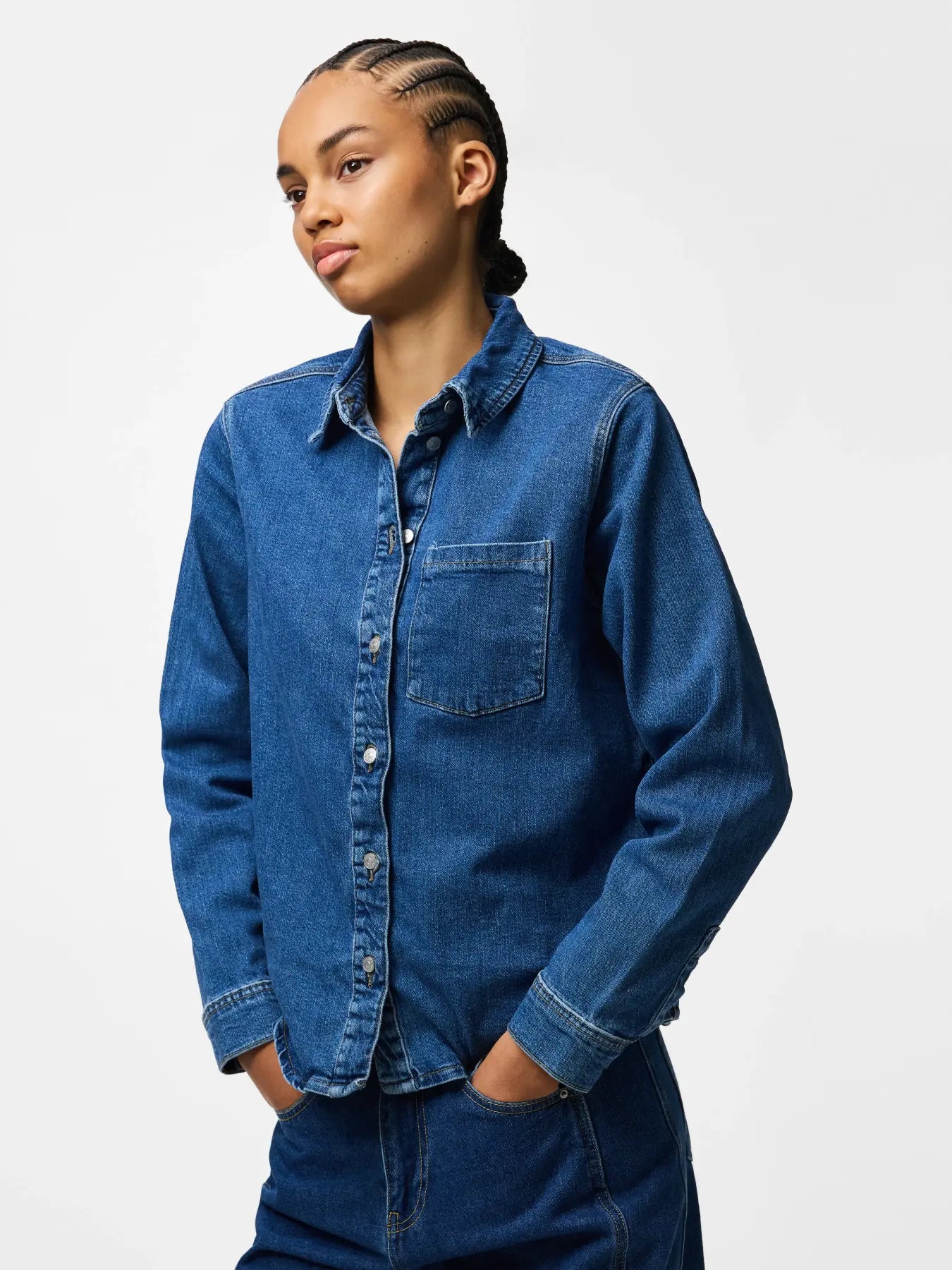 PCSILKE LS SHIRT