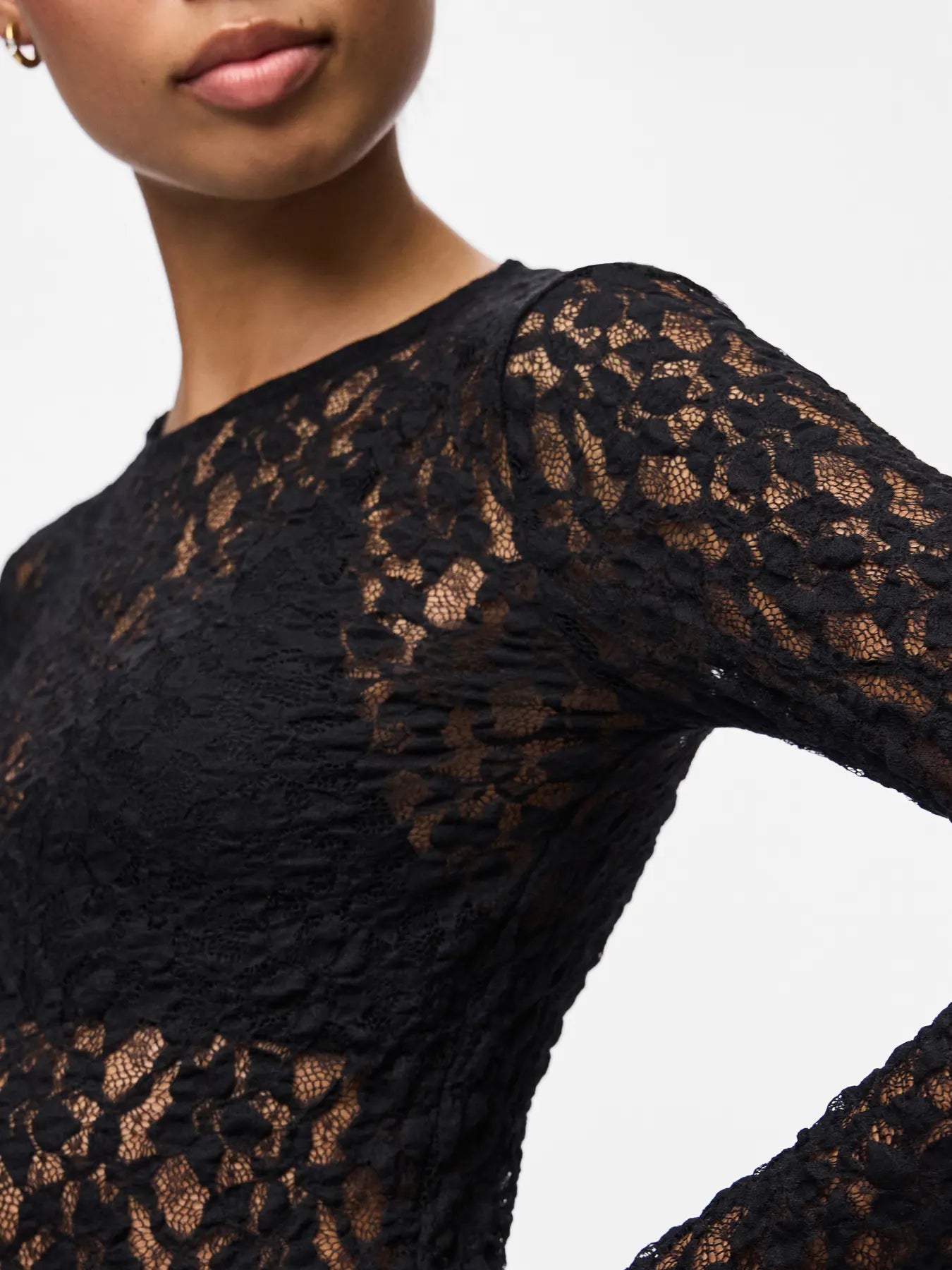 PCHAZEL LS LACE TOP