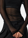 PCNINNI LS MESH TOP BLACK
