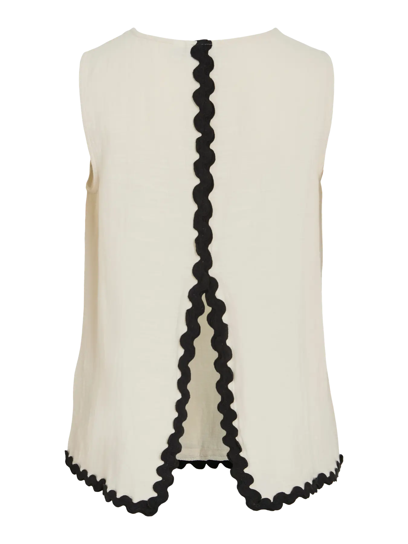 VIMANDA WAVY O-NECK S/L TOP