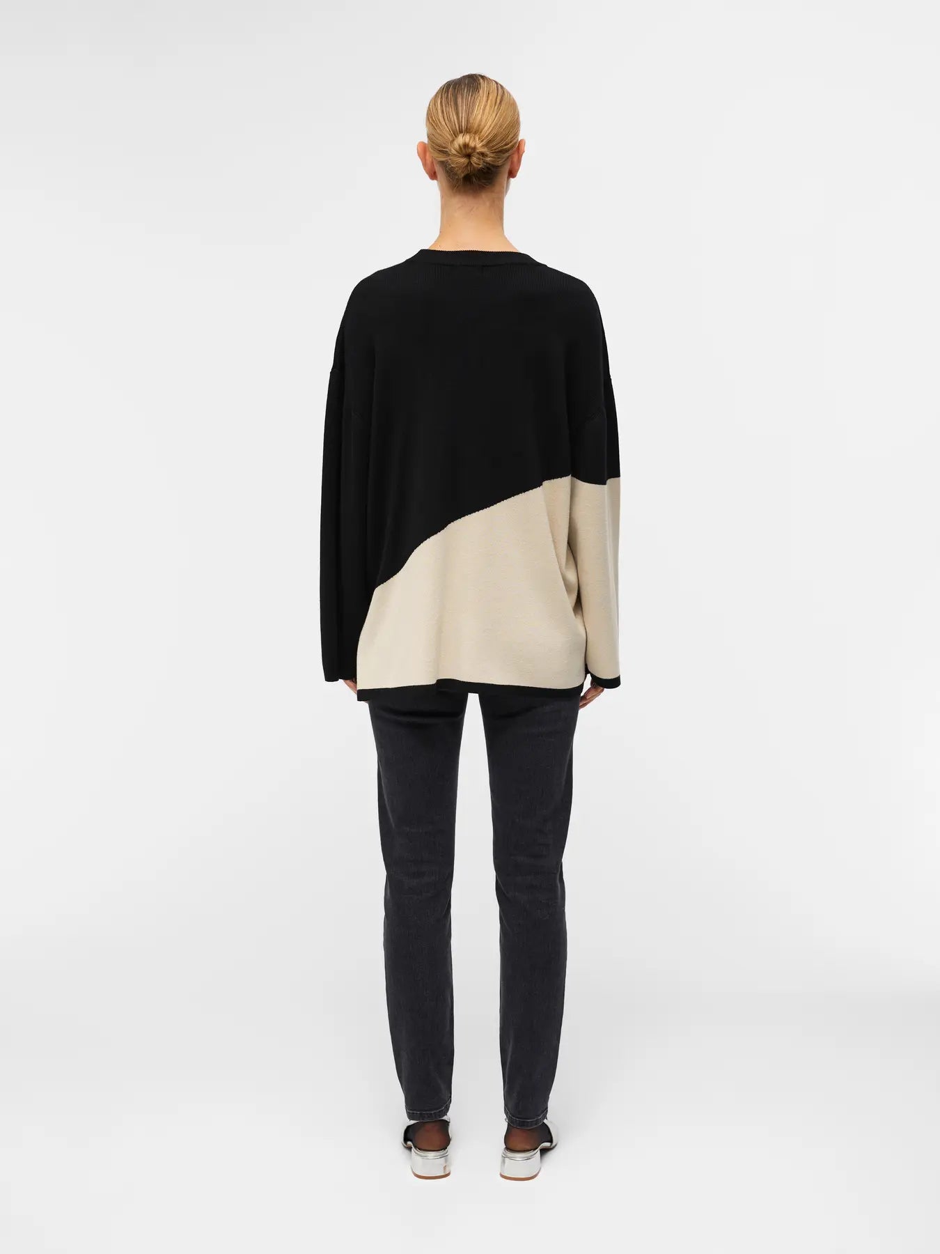 OBJESTERBLOCK L/S KNIT PULLOVER