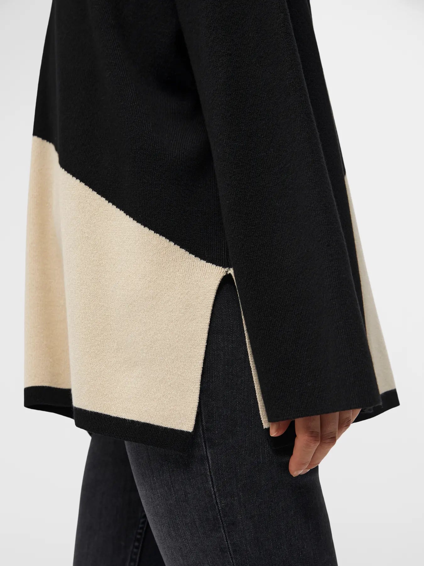 OBJESTERBLOCK L/S KNIT PULLOVER