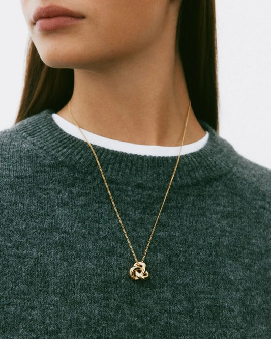 Infinity Knot Necklace L