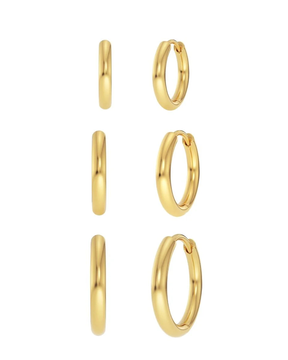 Triple Pair Hoops