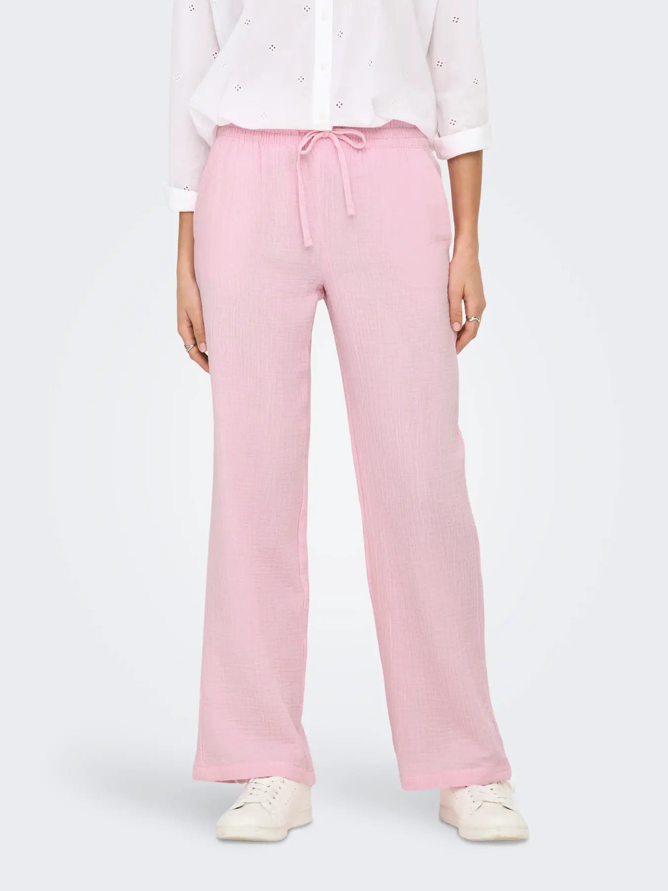 JDYTHEIS LIFE WIDE PANT- ROSA