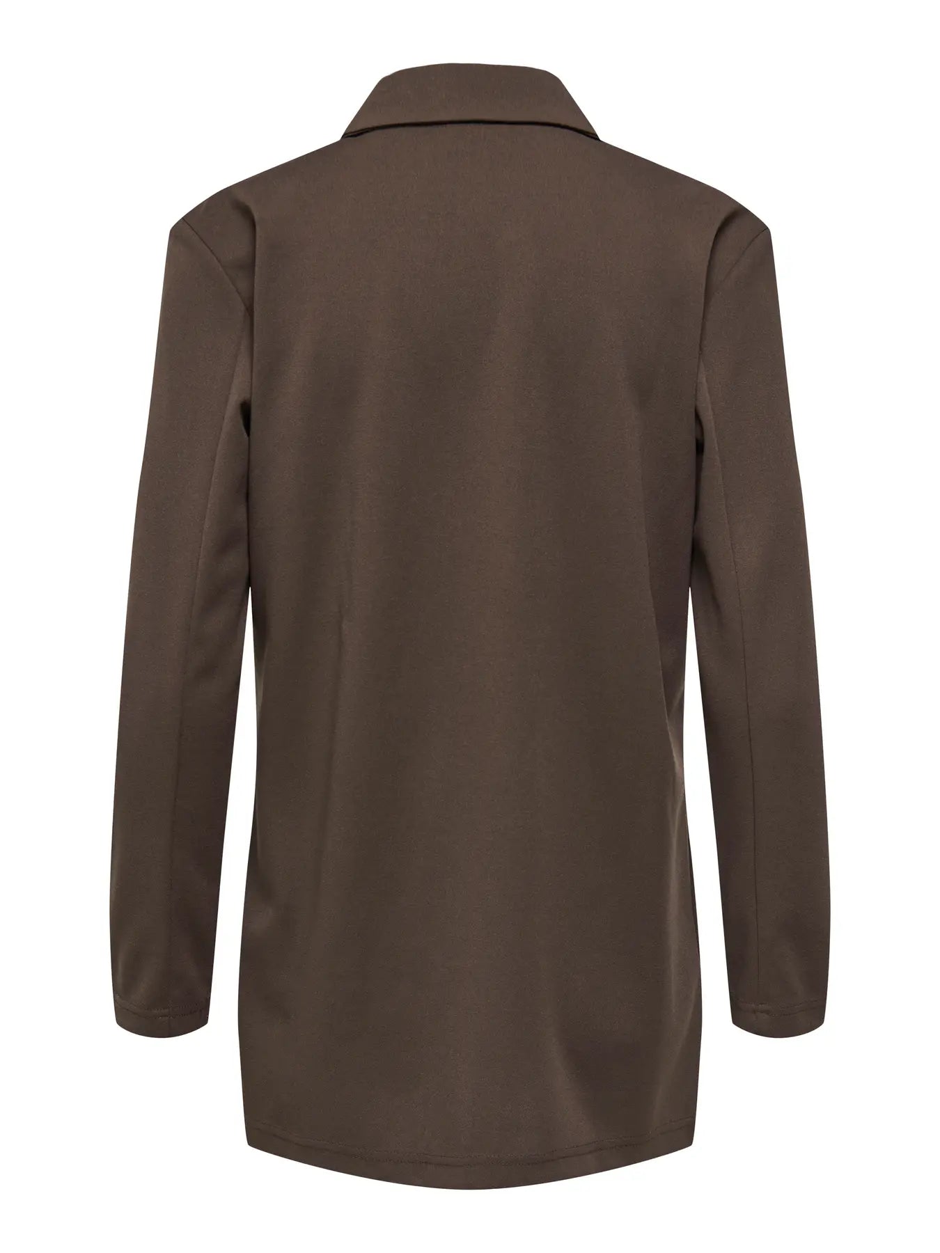 JDYGEGGO LIFE L/S BLAZER CHOCOLATE BROWN