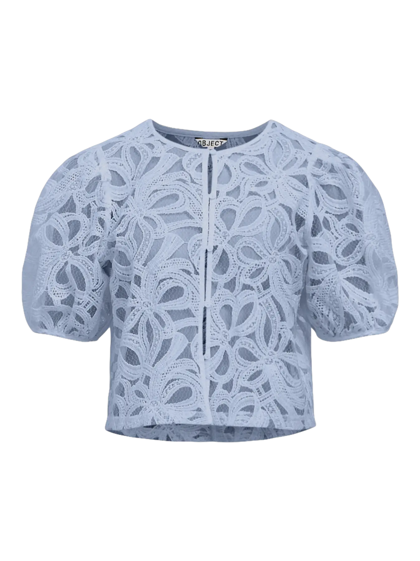 OBJROSE 2/4 RE SHIRT BLUE