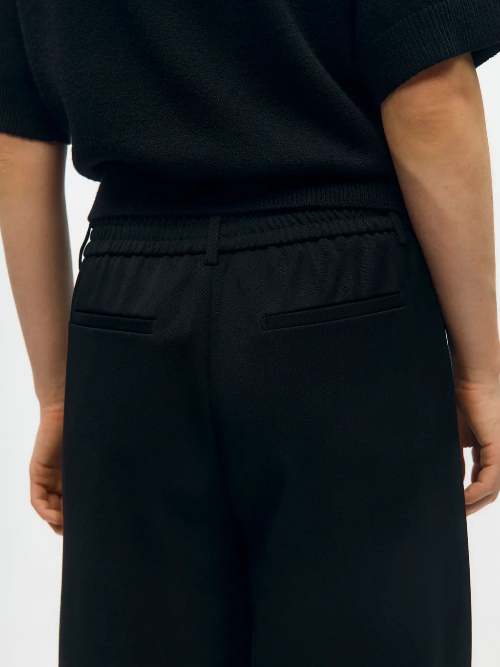 OBJLISA WIDE PANT BLACK