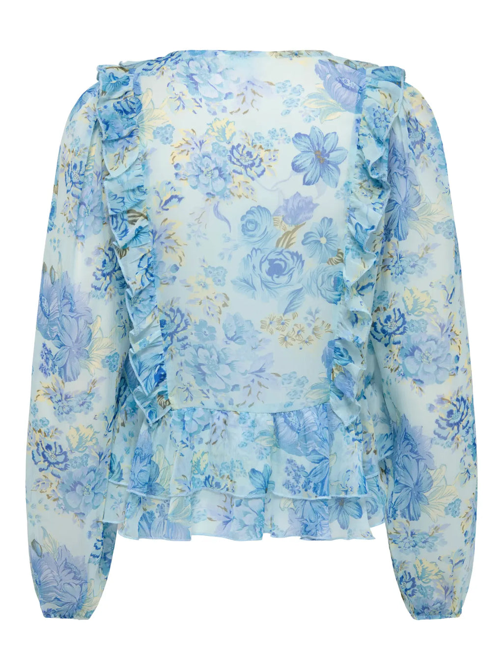 ONLVICTORIA LS FRILL TOP