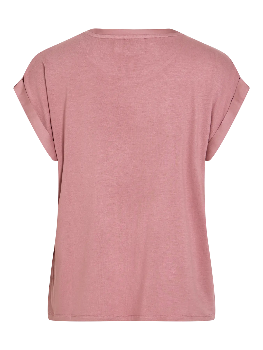 VIELLETTE S/S SATIN TOP NOSTALGIA ROSE