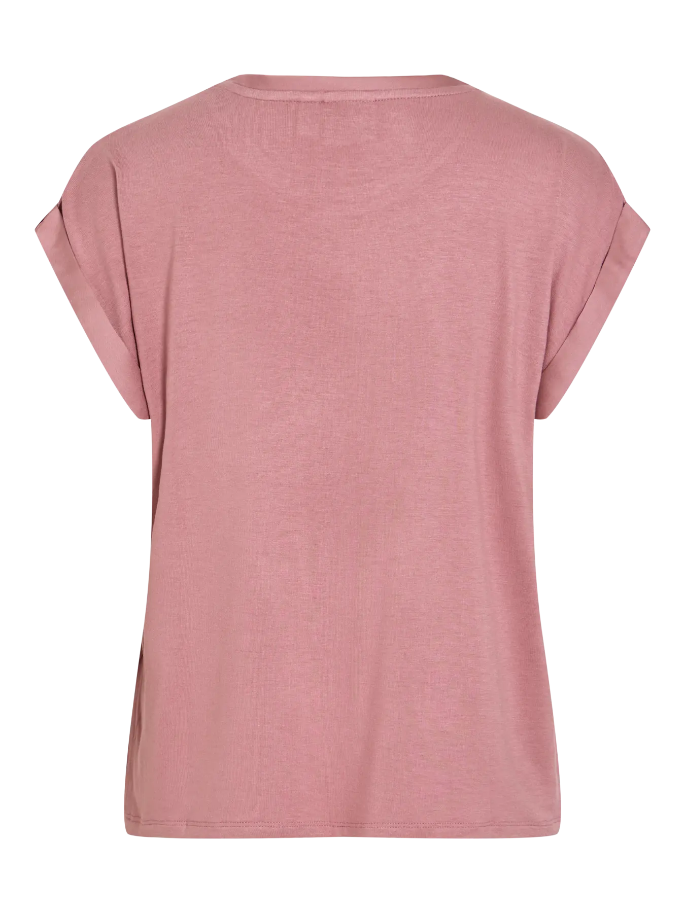 VIELLETTE S/S SATIN TOP NOSTALGIA ROSE