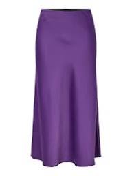 YASPELLA HW MIDI SKIRT WINEBERRY