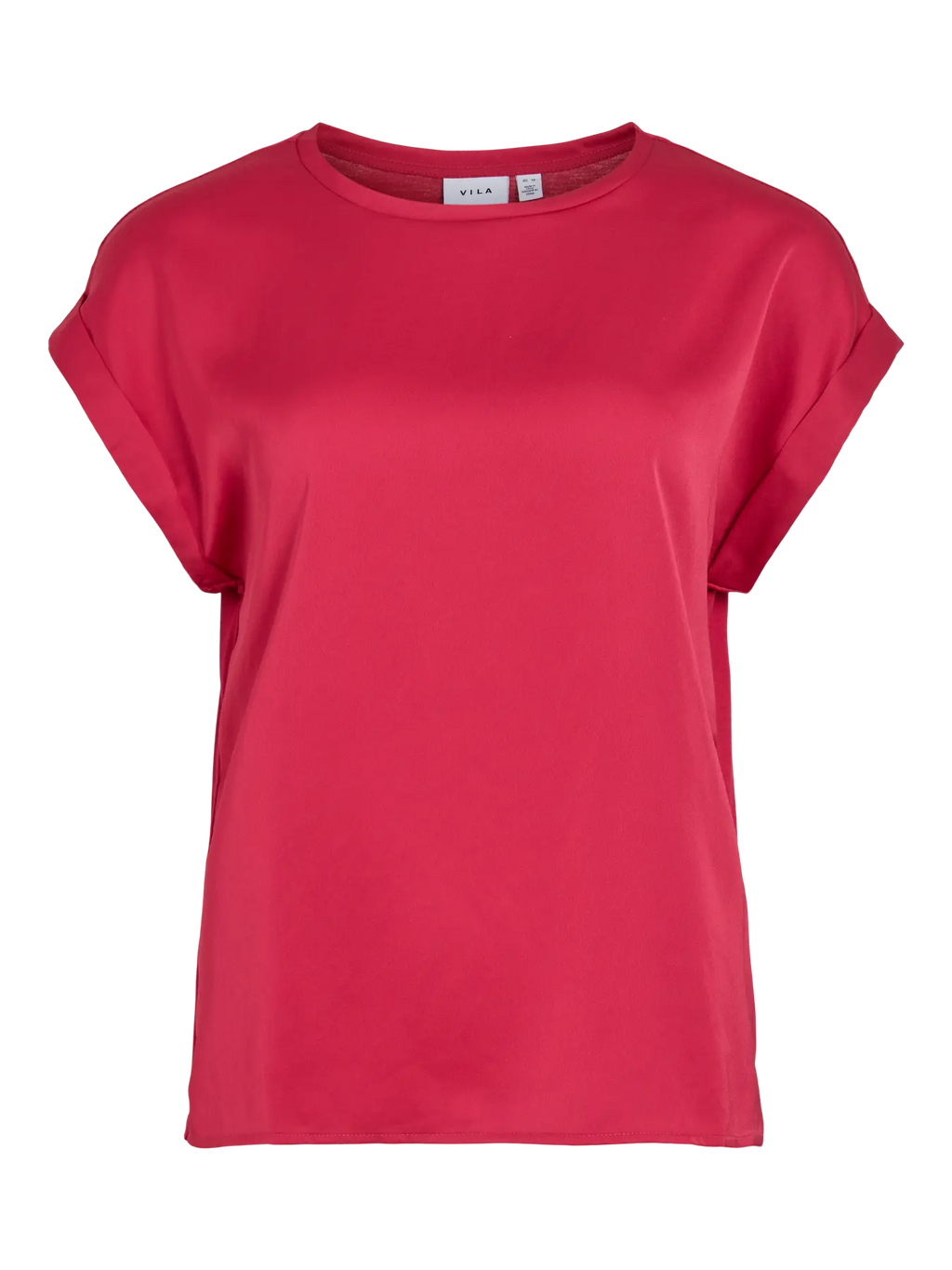 VIELLETTE S/S SATIN TOP JAZZY