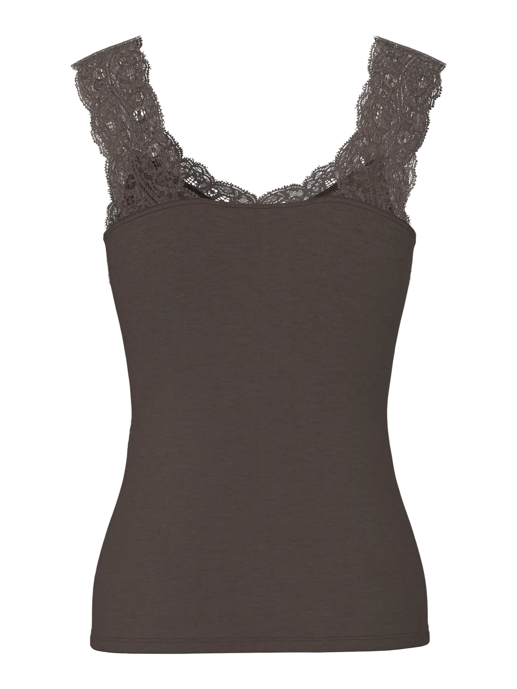 PCBARBERA LACE TOP HOT FUDGE
