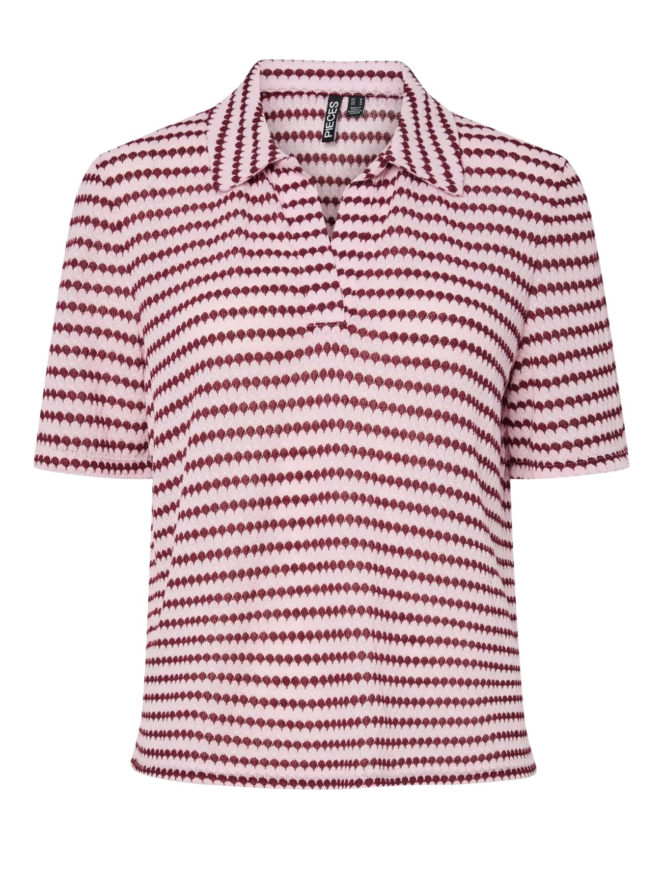 PCJEYA SS V-NECK POLO