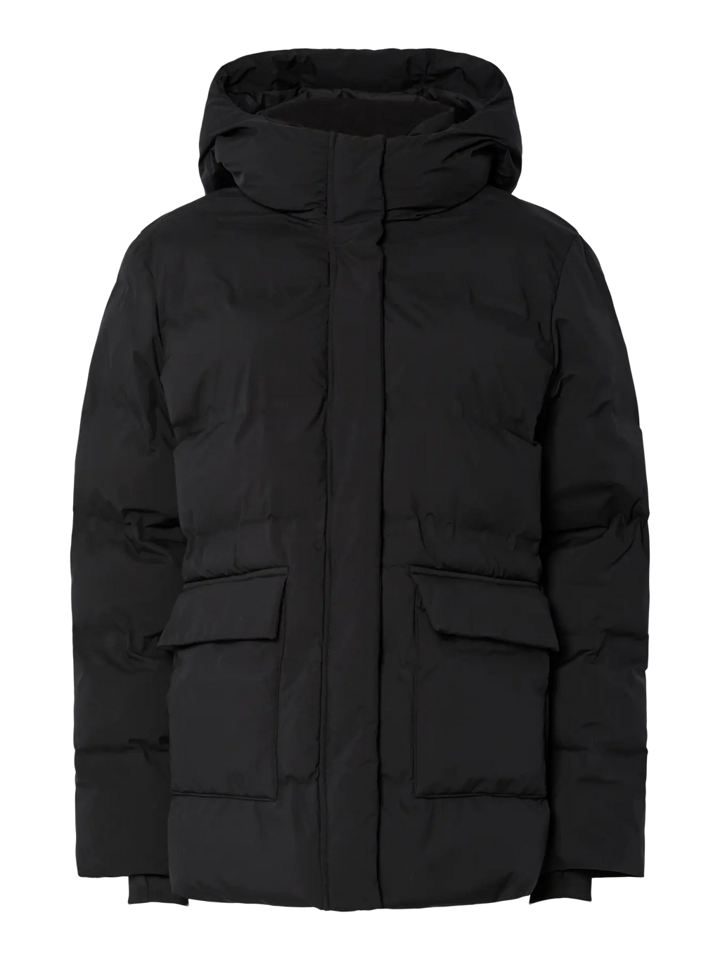 PCNORMA PUFFER JACKET BLACK