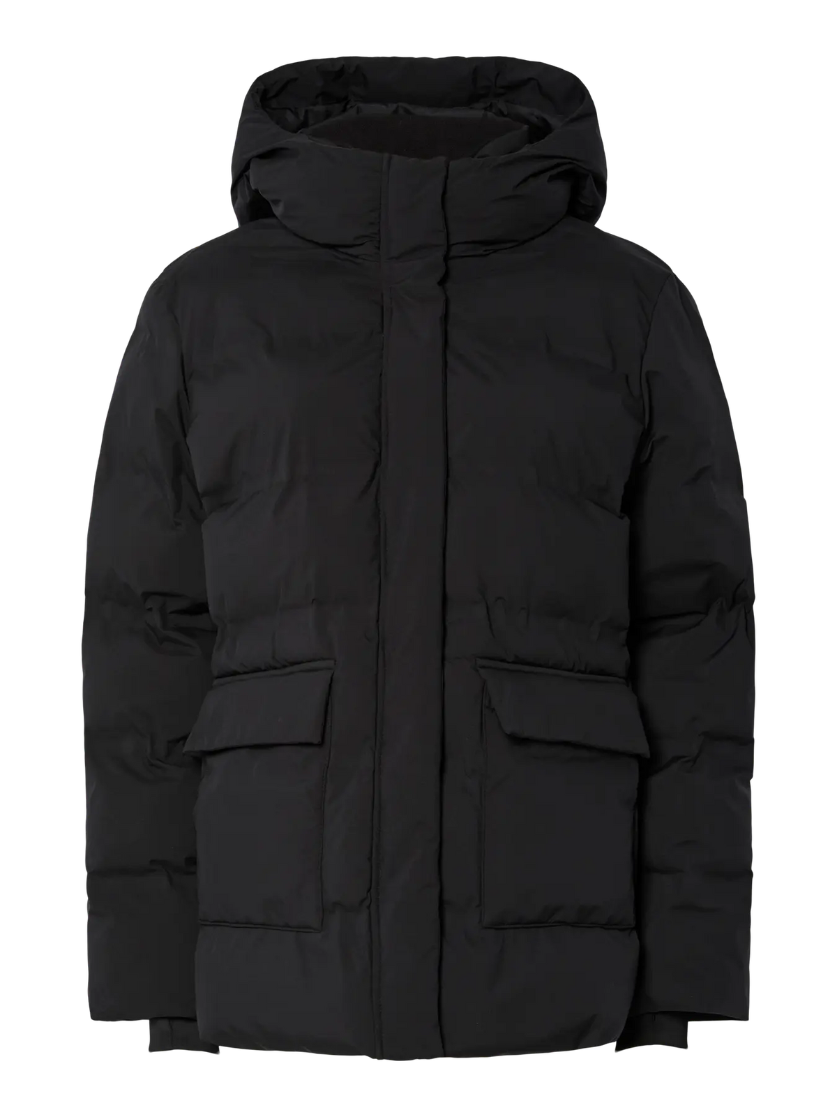 PCNORMA PUFFER JACKET BLACK