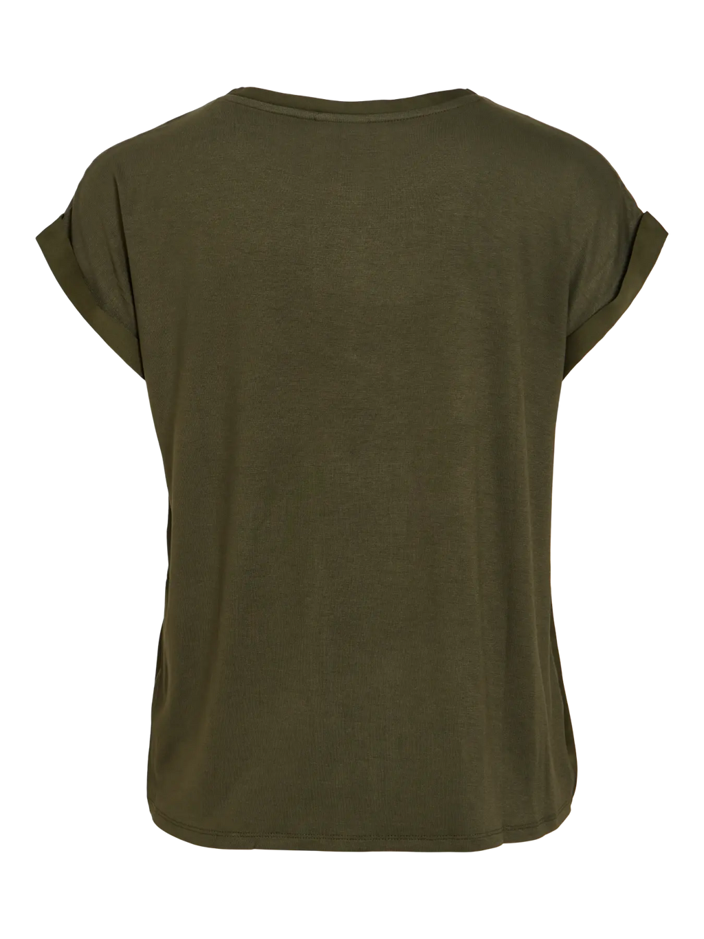 VIELLETTE S/S SATIN TOP- FOREST NIGHT