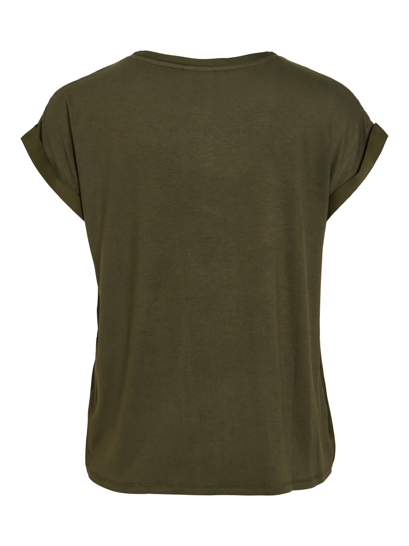 VIELLETTE S/S SATIN TOP- FOREST NIGHT