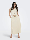 JDYMILAN LINEN HW BELTED SKIRT