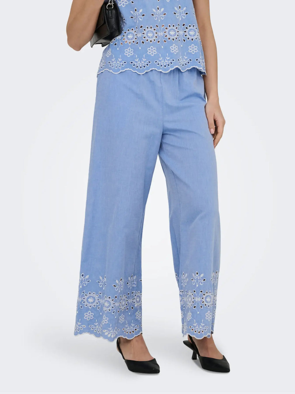 JDYMARINA HW EMB PANT