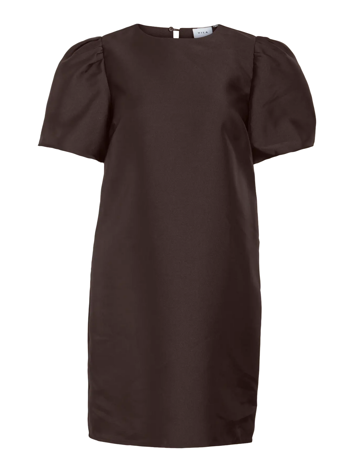 VISHINA 2/4 O-NECK SHORT DRESS