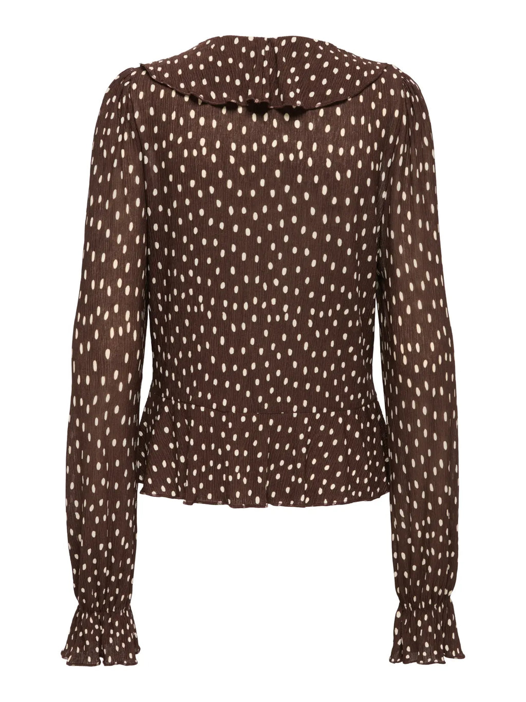 ONLKAFIE L/S FRILL TOP