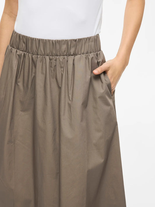 VISOPHIE HW ANKLE SKIRT FALCON
