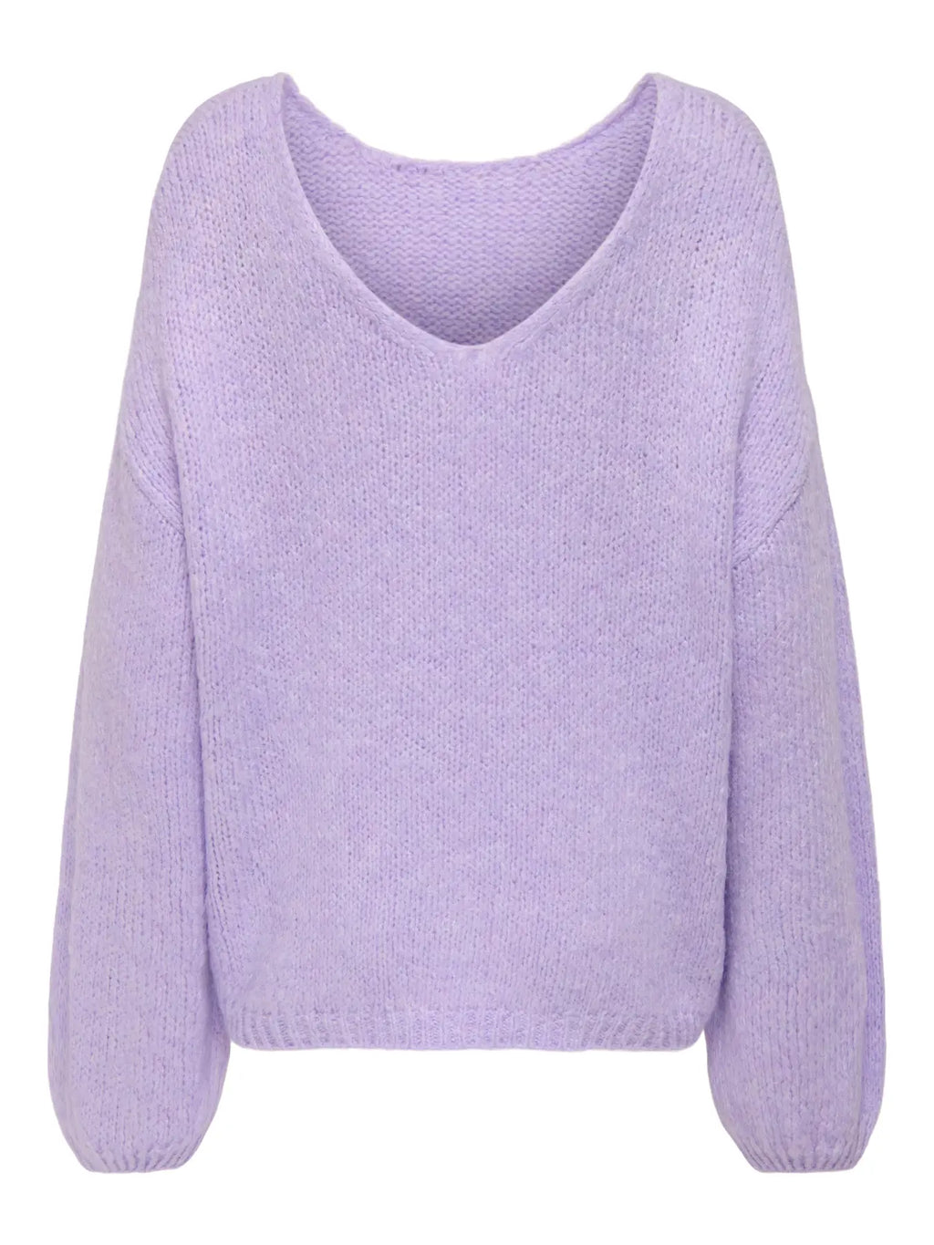 JDYDINEA L/S REVERSIBLE PULLOVER PASTEL LILAC