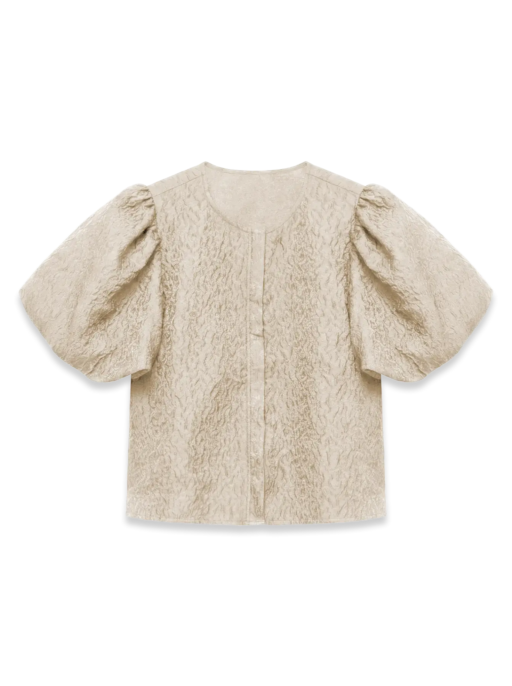 VMLAIA 2/4 O-NECK TOP BIRCH