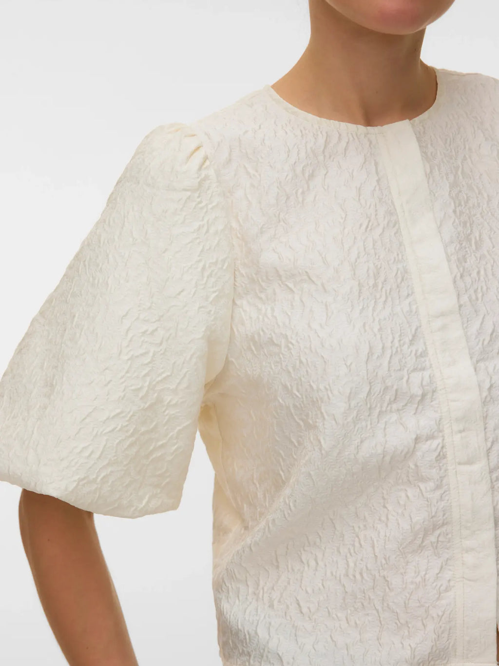 VMLAIA 2/4 O-NECK TOP BIRCH