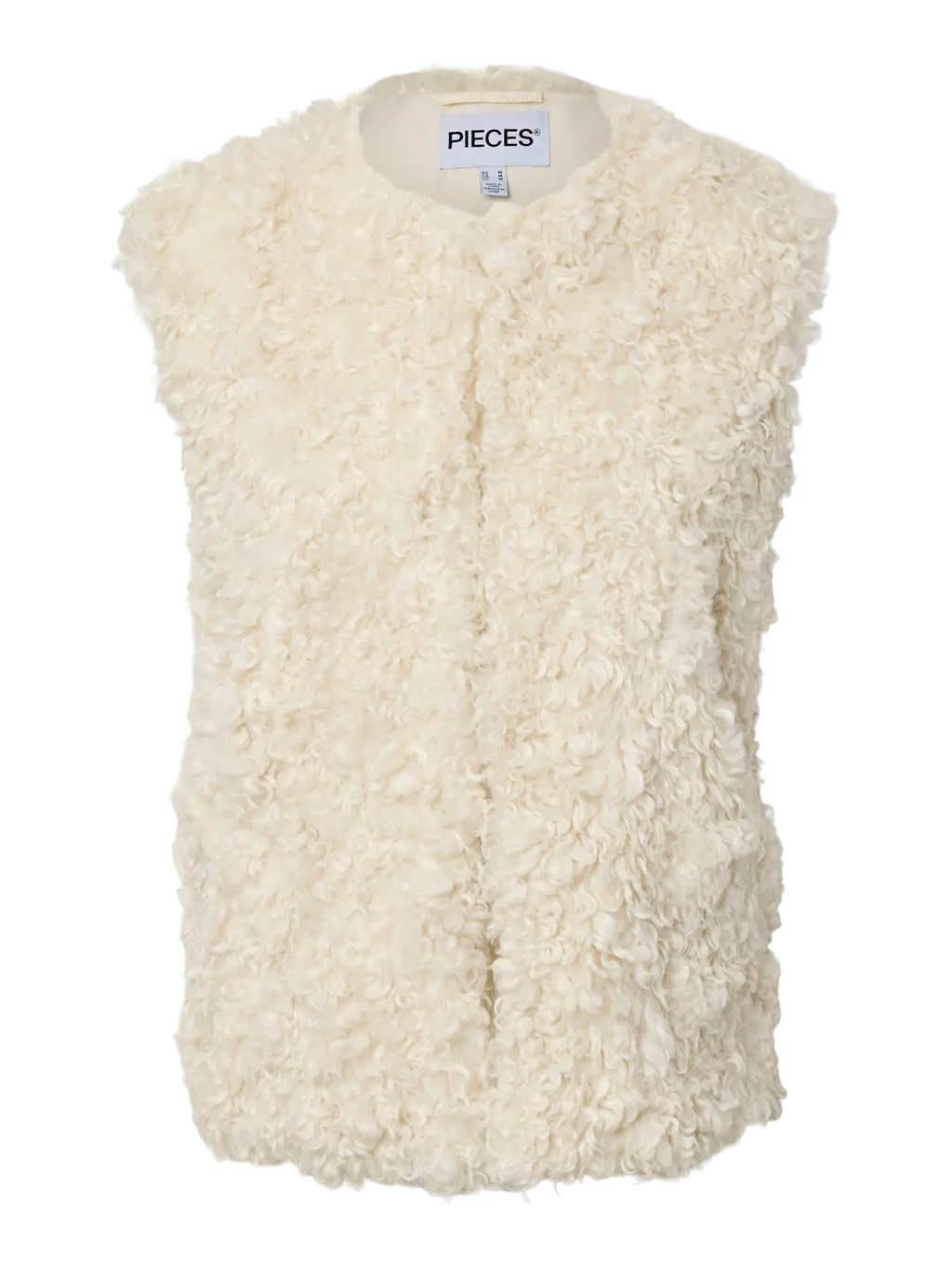 PCEVELYN FLUFFY VEST
