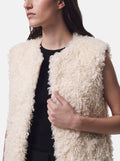 PCEVELYN FLUFFY VEST