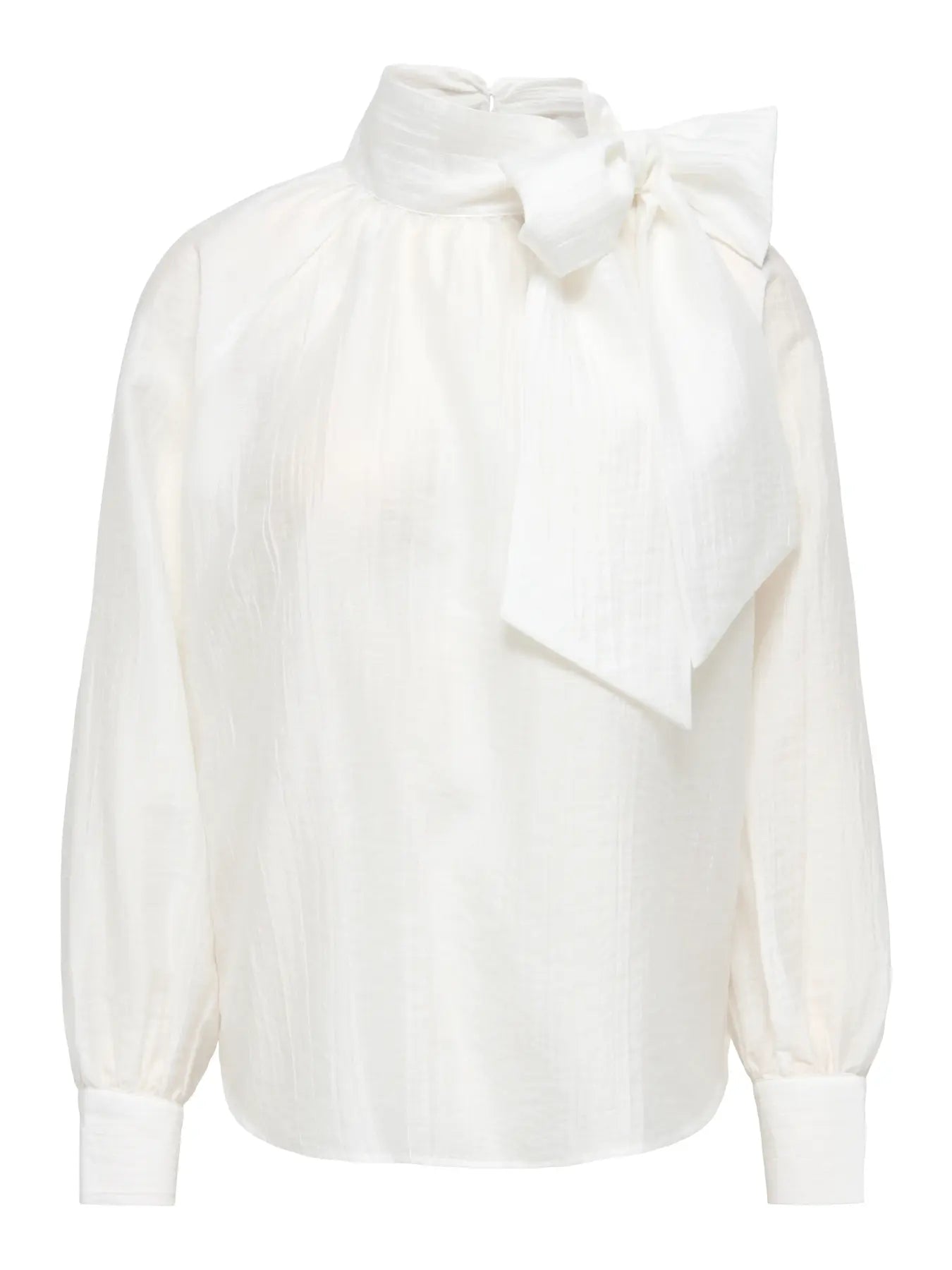 JDYULLA L/S BOW TOP CLOUD DANCER