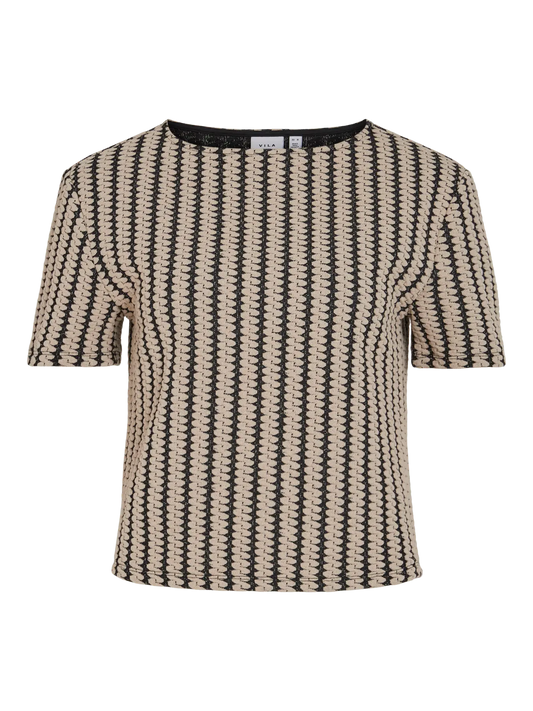 VIHELLA 2/4 JAQUARD TOP