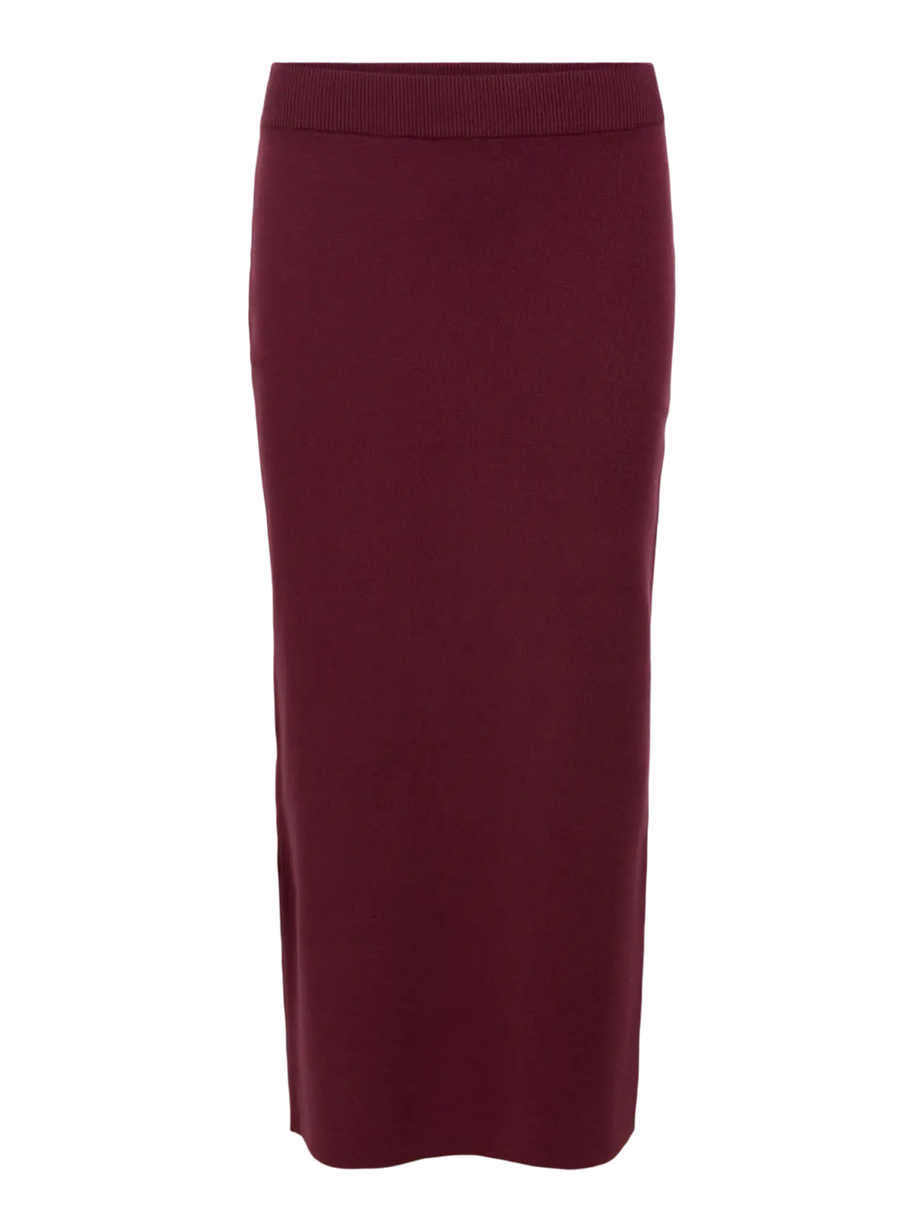 OBJREYNARD HW KNIT SKIRT WINDSOR WINE