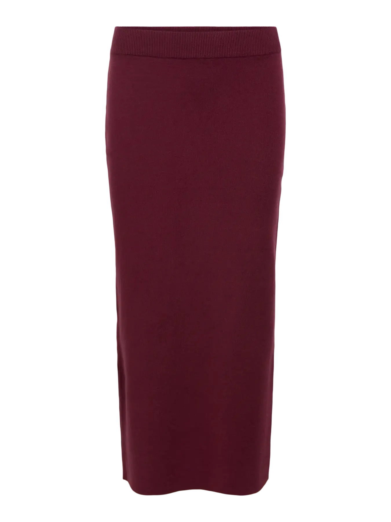OBJREYNARD HW KNIT SKIRT WINDSOR WINE