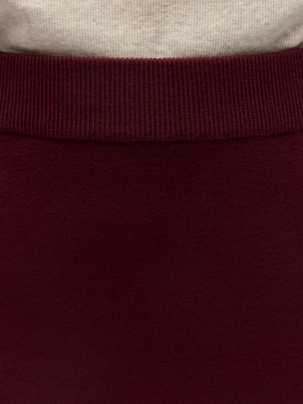 OBJREYNARD HW KNIT SKIRT WINDSOR WINE