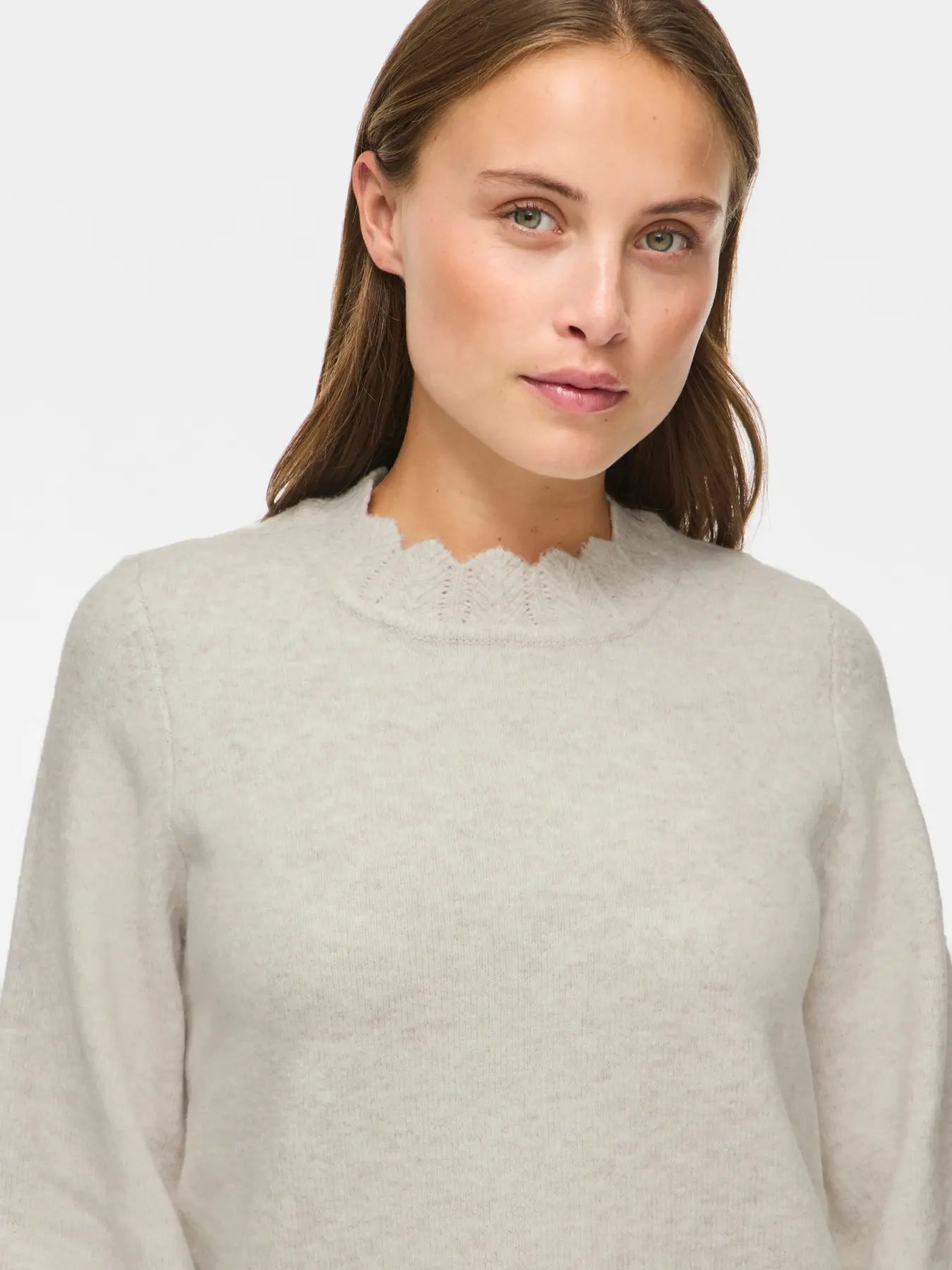 VINIKOLINA O-NECK L/S KNIT TOP