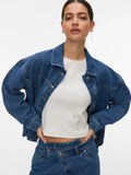 VMJAMIE LS DENIM SHACKET
