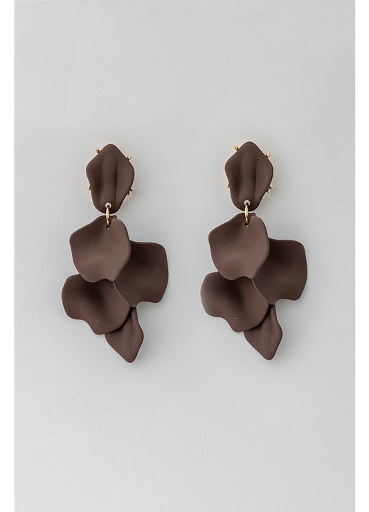 Leaf Earrings Matt Brown