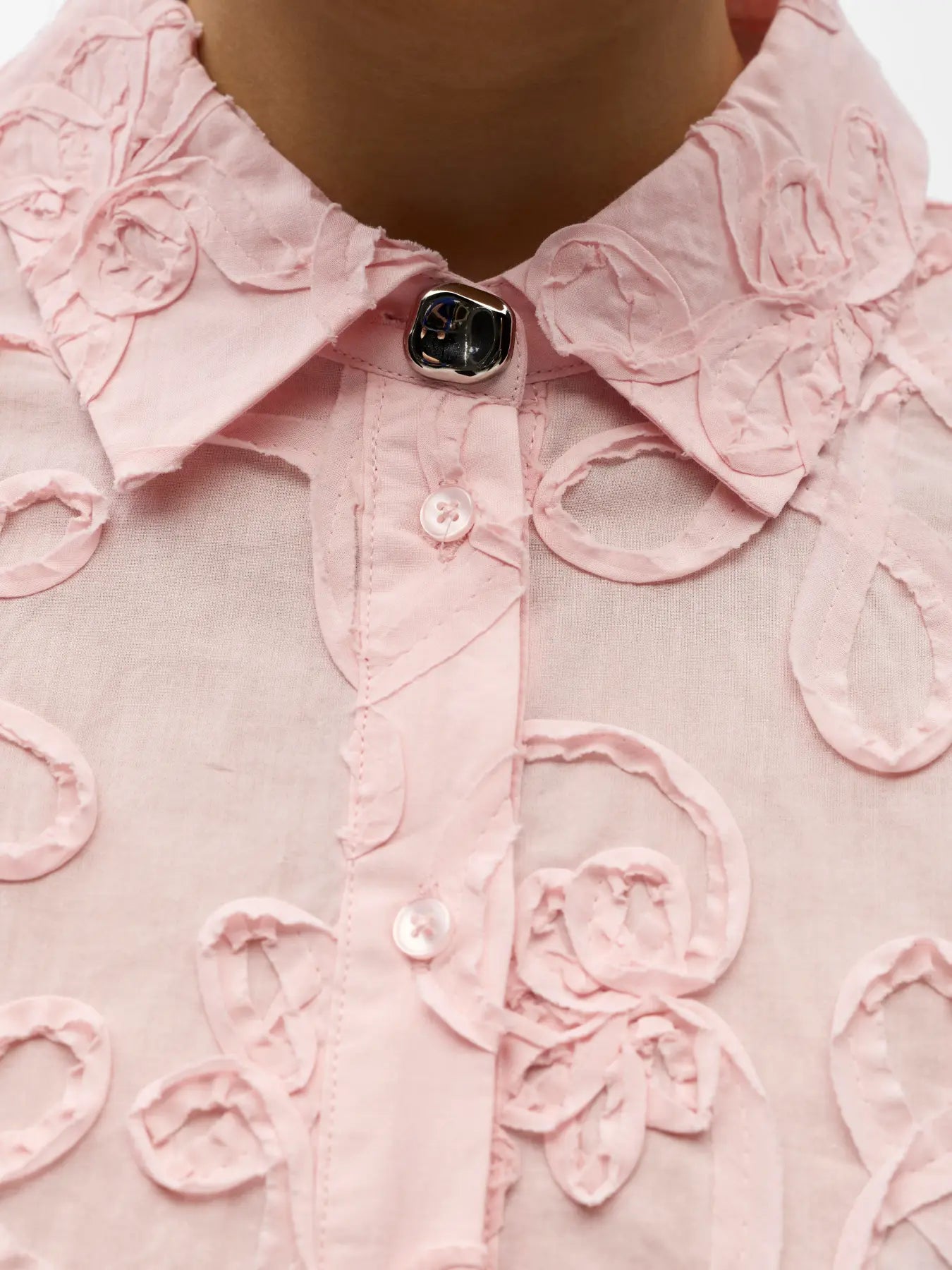 OBJROYA L/S LO SHIRT